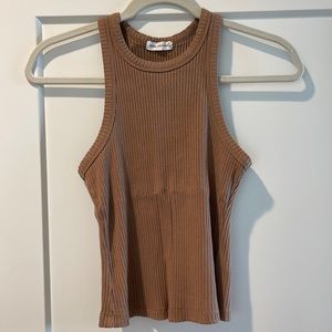 Good American ribbed tank